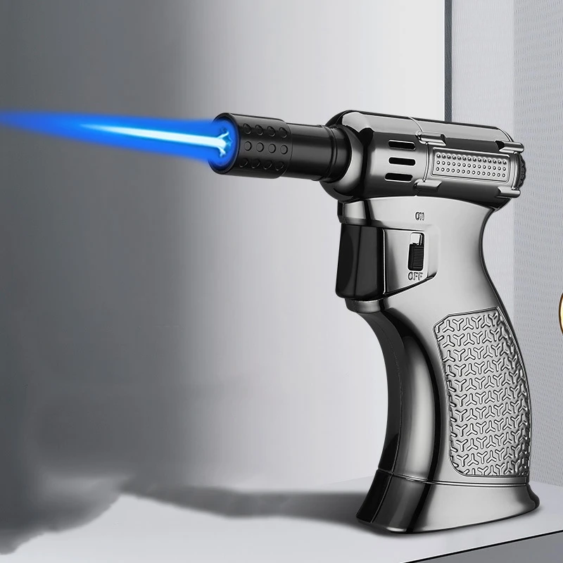 torch turbine lighter gas lighter windproof grill kitchen cooking large capacity spray gun jewelry metal welding gadget lighter free global shipping