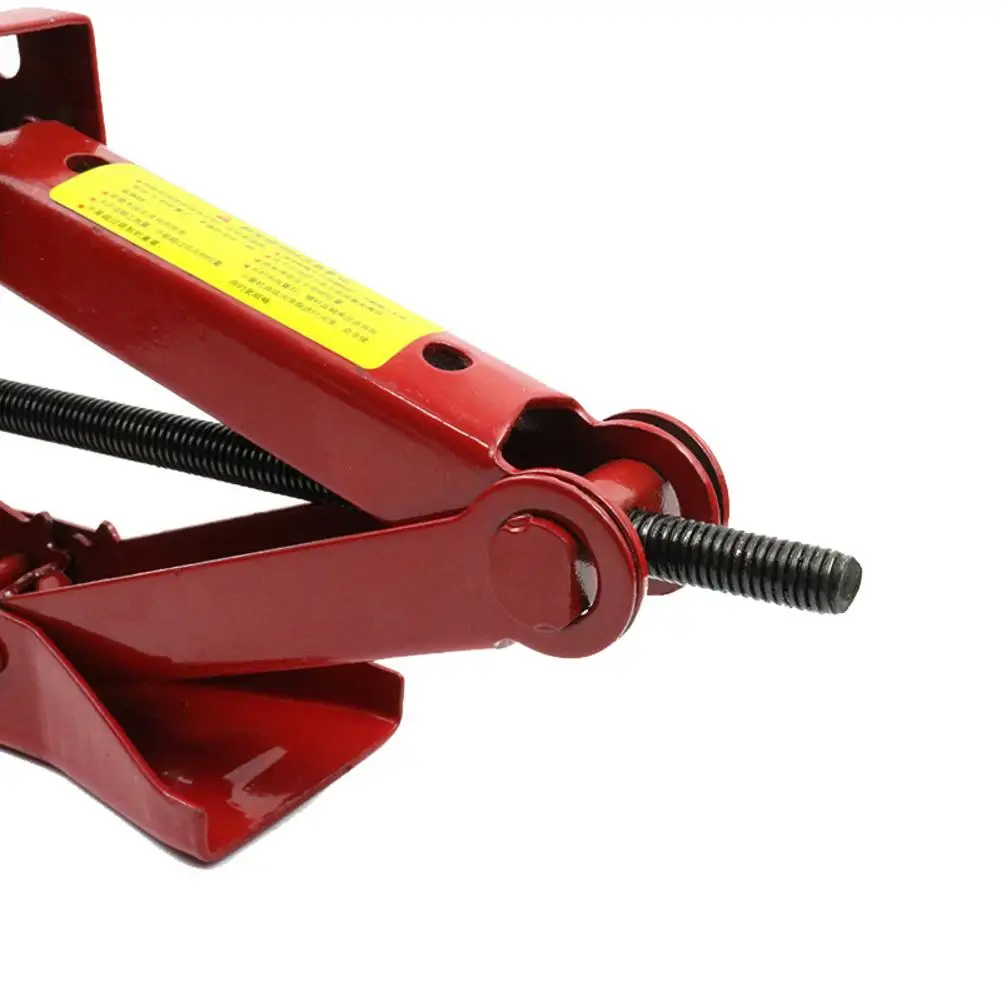 Автомобильный ножничный домкрат из нержавеющей стали хромированный аварийный