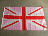 election 90150cm pink united kindom union jack uk flag for decoration