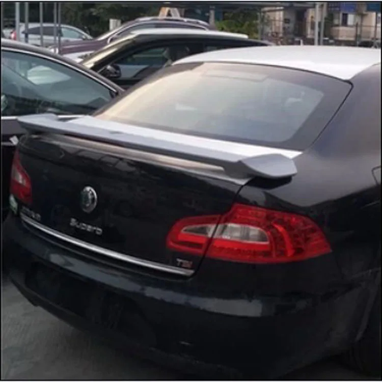 

RQXR ABS tail wing trunk rear spoiler for skoda superb, unpainted
