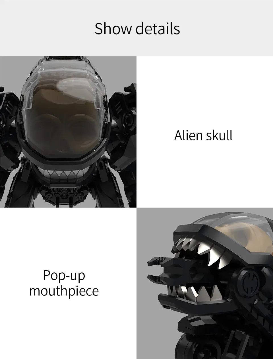 Xiaomi Mijia WNJ серия Alien Классическая оригинальная деформация развлекательные игрушки коллекционные бионические соединения комбинация