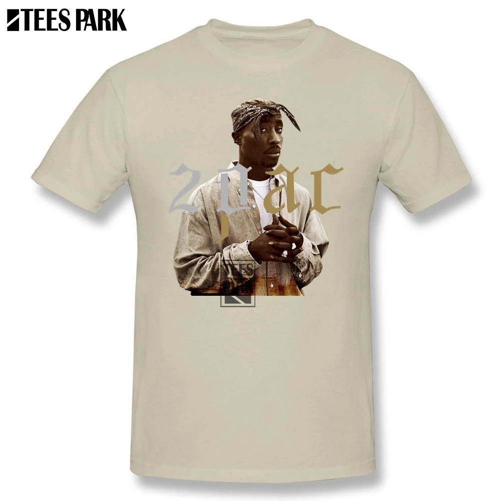 Tops Short Sleeve Tees 2Pac Tupac O Neck Simple Style Men T Shirt Designer Cheap Men's Hip Hop Clothing Street Wear Fashion | Мужская