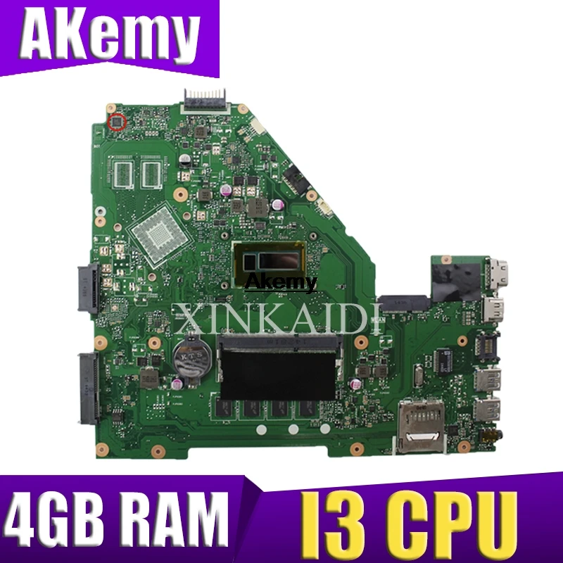 Материнская плата X550LA I3-4010U процессор 4 Гб ОЗУ(LVDS) для ASUS A550L X550LD R510L X550LC X550L X550 материнская плата для ноутбука X550LA материнская плата