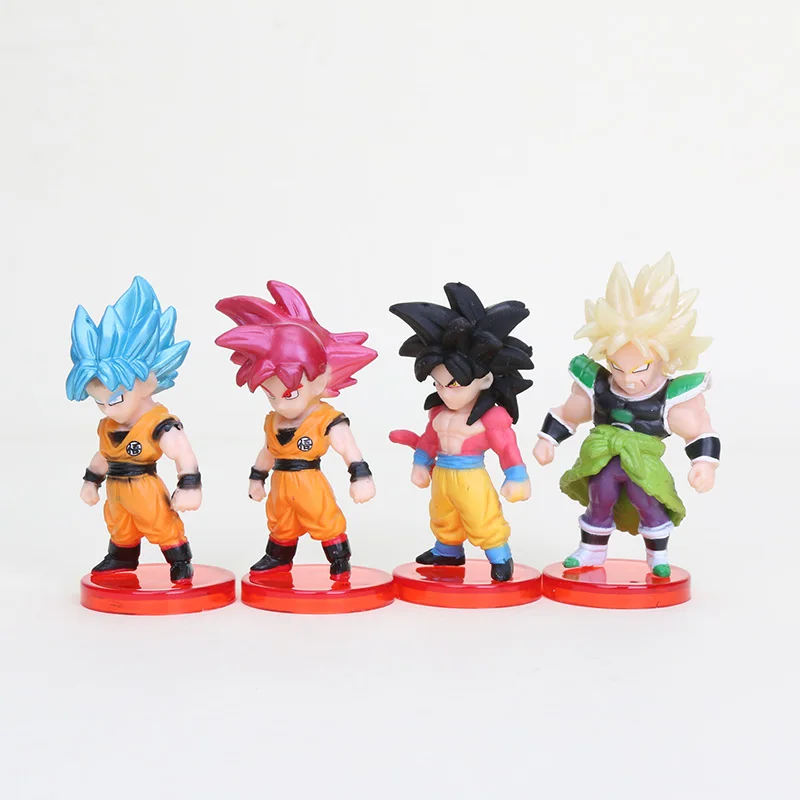 16 шт./компл. рисунок Драконий жемчуг DBZ фигура Гоку Супер Saiyan Сон Гохан Вегета
