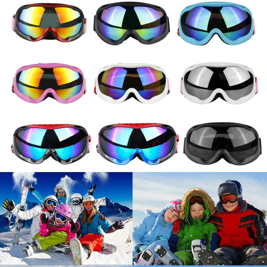 Зимние очки для снежной погоды лыжные Солнцезащитные сноуборда маска спорта на