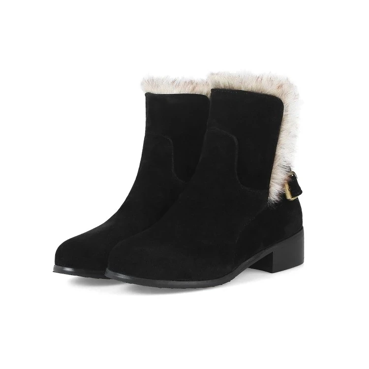 Большие размеры 11 12 13 Модные ботинки в европейском и американском стиле с круглым