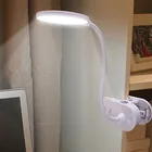 Новая популярная Светодиодная настольная лампа с защитой глаз, обучающая Настольная лампа с USB-зарядкой и зажимом, настольная лампа для дома и спальни