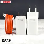 Устройство зарядное Oneplus, 65 Вт, Usb Type-C, для One Plus 1 + 9 Pro 9R 8 8T 7 Nord N100
