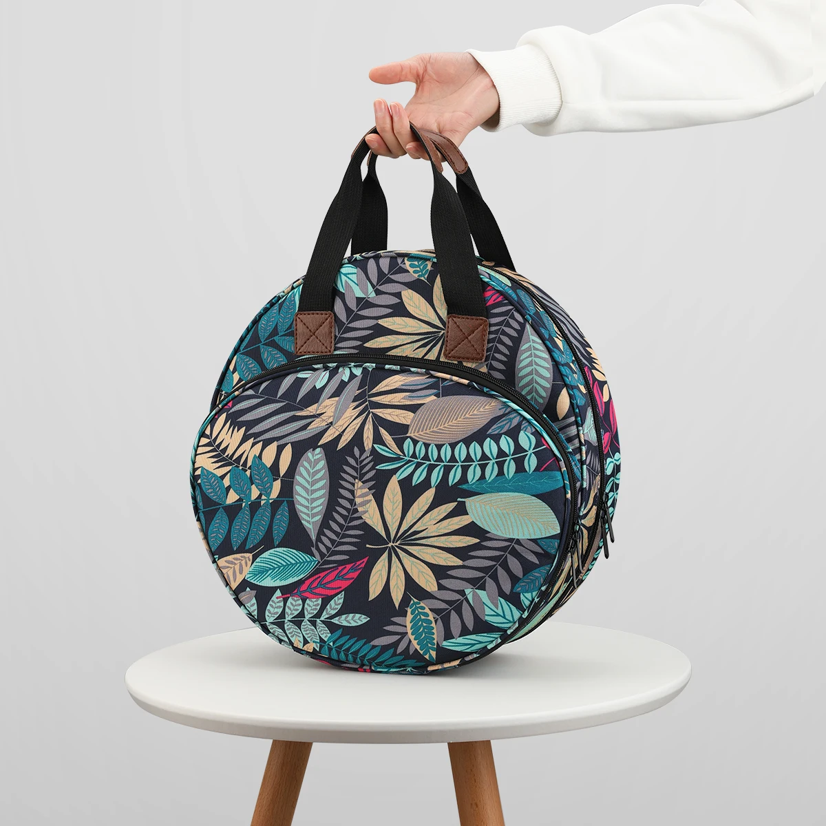 

New Knitting Circle Bag Embroidery Thread Bag Embroidery Hoop Storage Bag Sewing Accessories Tools Organizer Bag Tote Bag