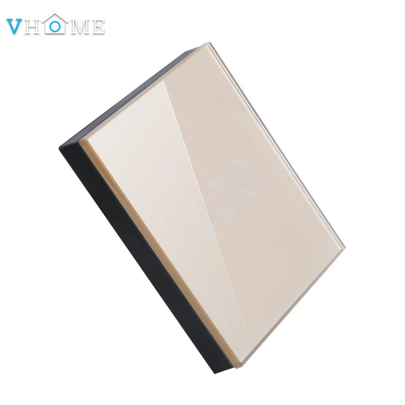 Vhome 86 Тип 433 МГц РЧ пульт дистанционного управления на стену светодиодный
