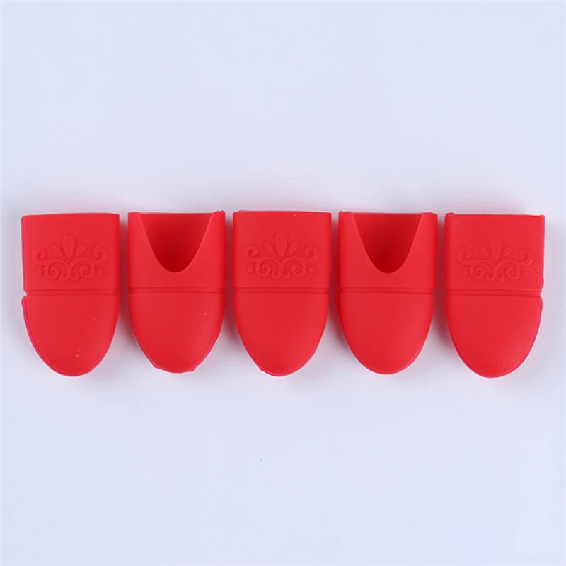 5 шт. 8 цветов Силиконовые ногтей средство для снятия УФ гель лака обертывания