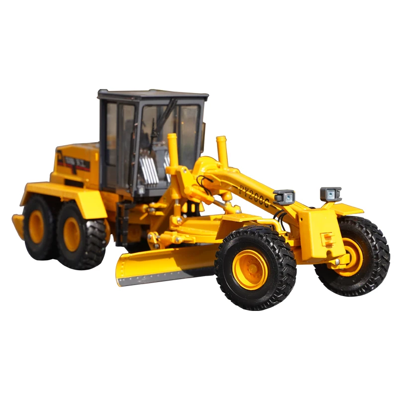 

Diecast Alloy 1:35 Scale Grader Engineering Vehicle Mechanical Model Toy Adult Collection Gift Decoration Souvenir Display
