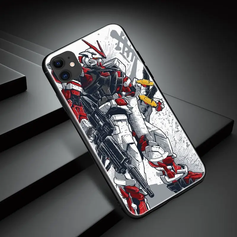 Красная рамка для iPhone SE 6 6s 7 8 plu X XR XS 11 12 mini Pro Max s чехлы телефонов из закаленного