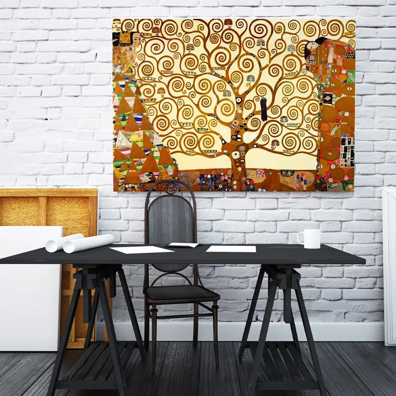Настенная картина Дерево жизни Густава Климта декоративная для гостиной
