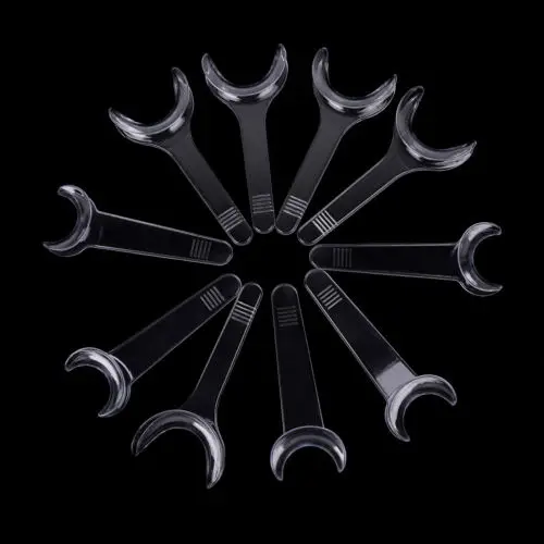 4 шт. стоматологическое зеркало для фотосъемки + 10 Ретрактор щеки губы