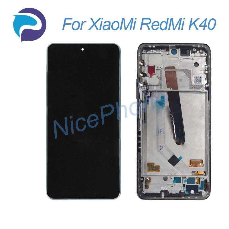 Pantalla LCD para XiaoMi RedMi K40, montaje de digitalizador con pantalla t&aacute;ctil de repuesto de 6,67 ", M2012K11AC, RedMi K40-1