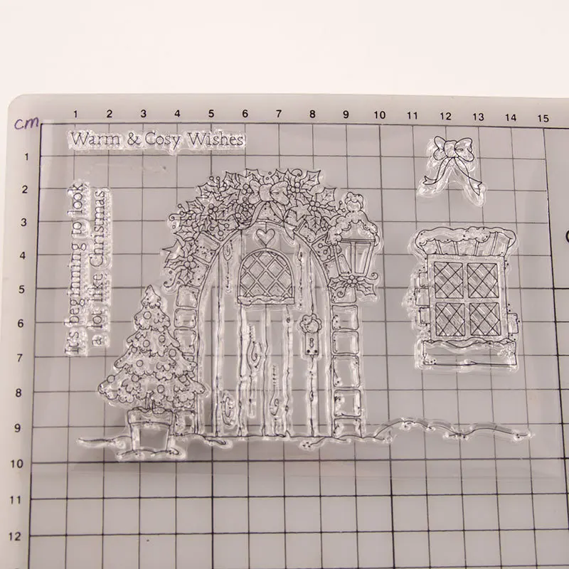 Теплые и уютные пожелания прозрачные силиконовые штампы для DIY скрапбукинга