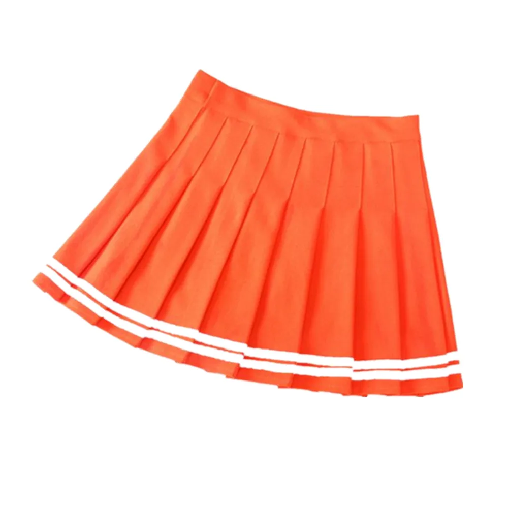 

Женская плиссированная юбка с завышенной талией, короткая трапециевидная мини-юбка с завышенной талией, лето 2022