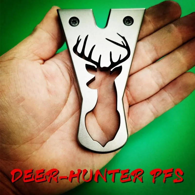 

Powerful Titanium Alloy High-end Traditional Slingshot Multifunctional Slingshot Catapult Can Shooting Steel Ball and Arrows New