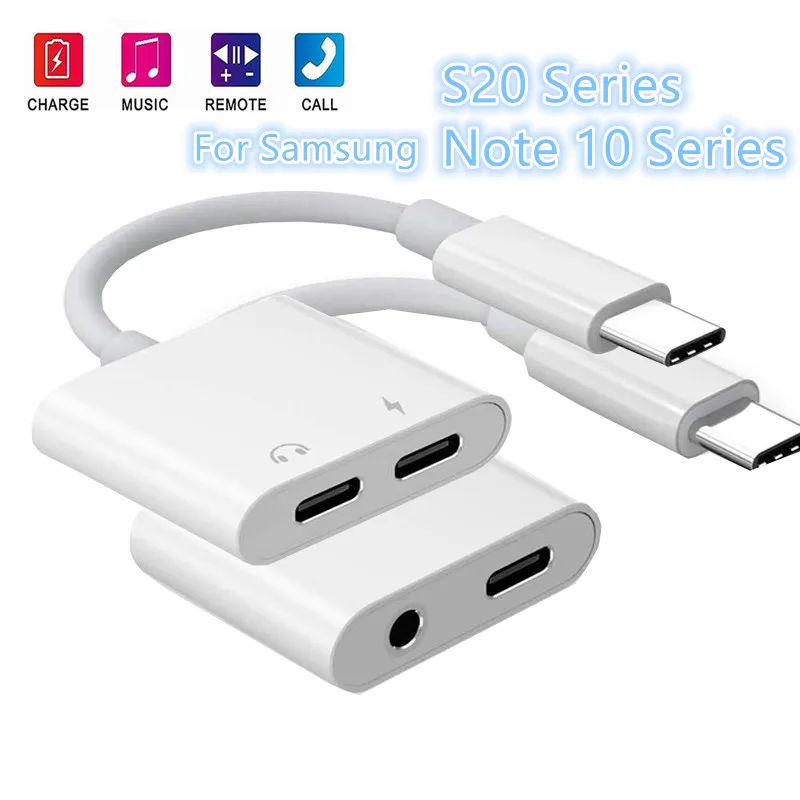 Разветвитель для Samsung Galaxy S20 Plus S20Ultra Note 10 Pro Note10|Переходники и адаптеры| |