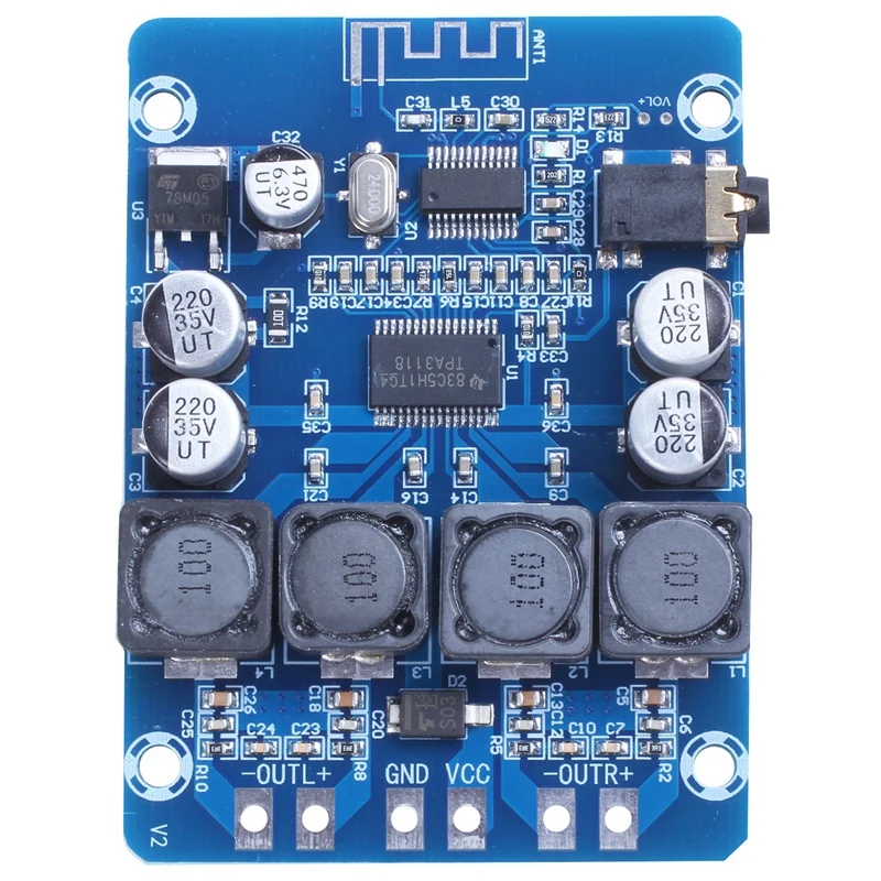 Tpa3118 2X30W 8 26 в Dc стерео o Bluetooth цифровой усилитель мощности плата для Diy игрушки