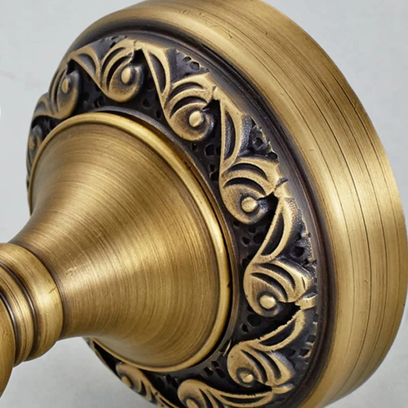 Hot Antique Brass Finish Bathroom Towel Hanger Wall Mounted Clothes Hook Robe Hooks | Обустройство дома