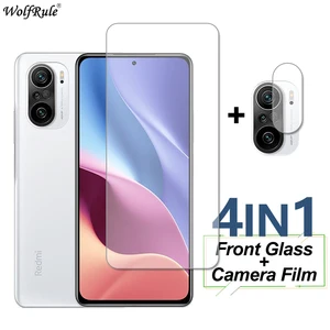 2 шт. закаленное стекло для Xiaomi Poco F3 X3 Pro Redmi 9T 7 7A 6 6A 9C NFC 9A 9 8 8A защита для экрана Защитная пленка для камеры телефона