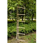 Деревянная веревочная лестница для детской площадки для скалолазания в помещениина улице-длина 5,7 футов, Нагрузка 30 кг