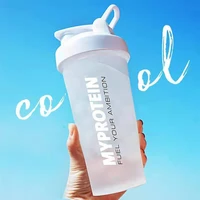 sports shaker fitness water cup protein powder shaker outdoor large capacity water bottle convenient home student water bottle