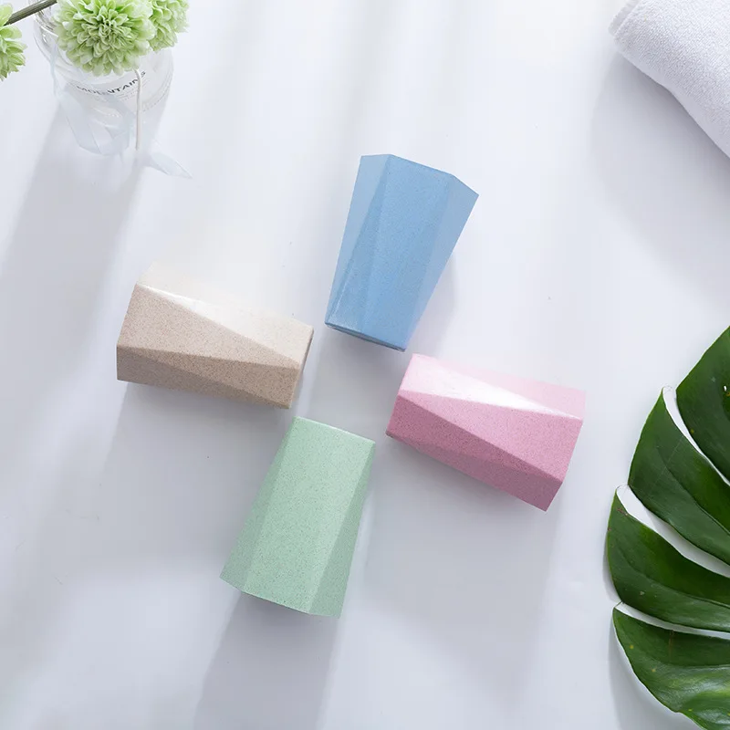 Щетка для мытья чашка геометрической формы путешествий туалетных