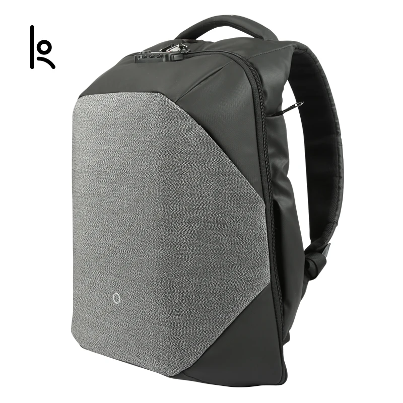 Рюкзак Korin Design ClickPack Pro с защитой от порезов, с USB зарядкой, сумка для ноутбука 15,6 дюймов для мужчин и женщин, рюкзак для ноутбука