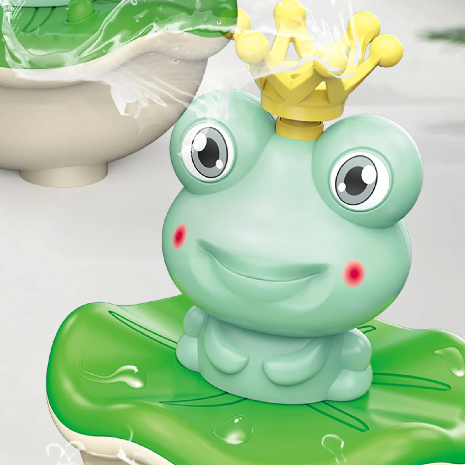 

Children Water Toy Summer Cartoon Electric Water Jet Ball Four Sprinkler Modes For Baby Bathroom Bathing Water Spraying Toy