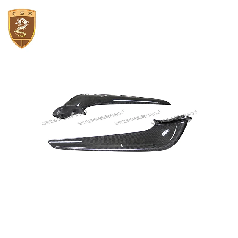 2 pcs Carbon Fiber front bumper For Ferrari 458 Front wings 2011-2013 | Автомобили и мотоциклы