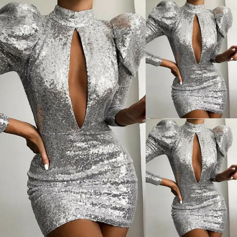 Новинка 2020 сексуальные женские облегающие вечерние платья с глубоким v-образным