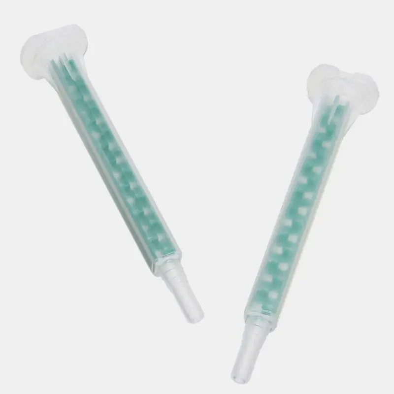 Статический смеситель пластиковая смесительная трубка клея для смолы насадка