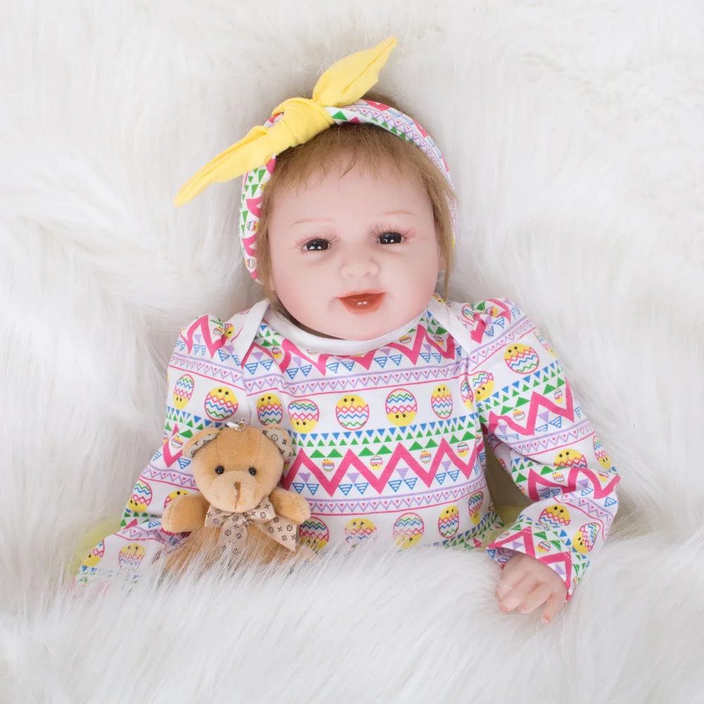 New Model Hotsale Reborn Doll Kit Aby Rev DIY Blank Soft Cotton Body Real Gentle Touch Baby For Kids | Игрушки и хобби