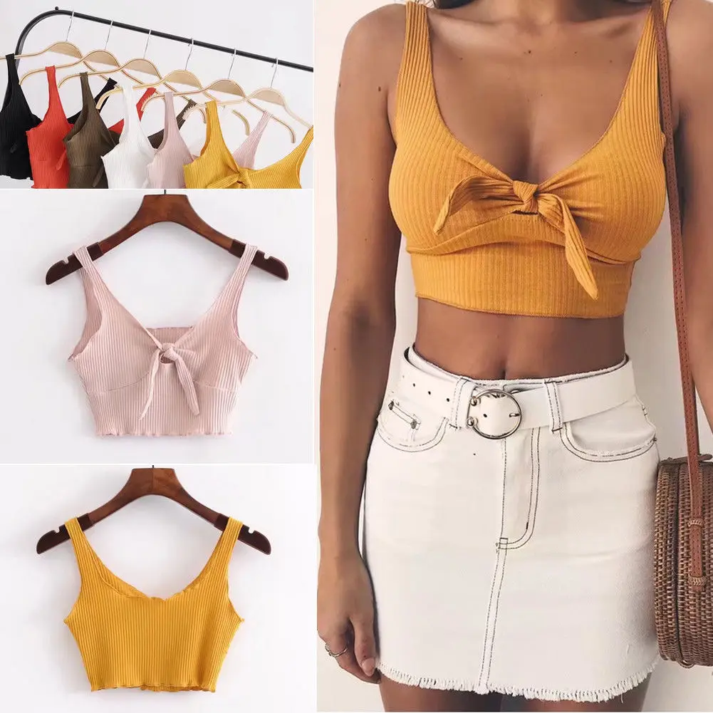 Новый Модный женский летний жилет топ без рукавов повседневная майка футболка |