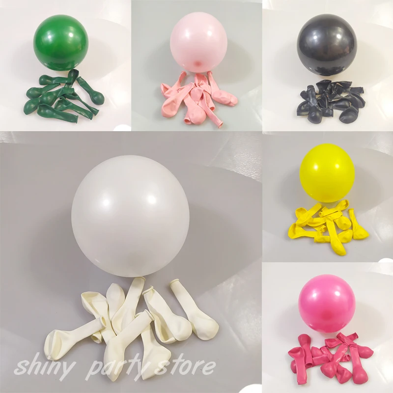 

10/20/30pcs 10inch 12inch Matte White Skin Balloon Wedding Birthday Party Decoration Kids Toys Latex Balloons Baby Shower Globos