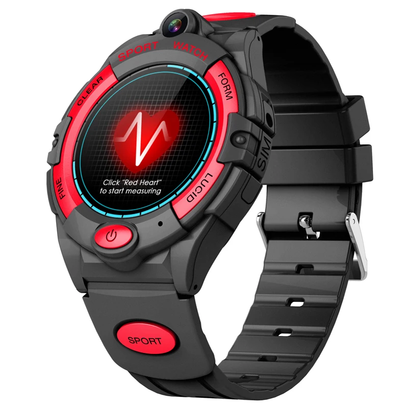 

4G MAN Smart Watch GPS WIFI Location Trace Watch Bracelet Student Kids Elder Heart Rate Blood Pressure Monitor Video SOS