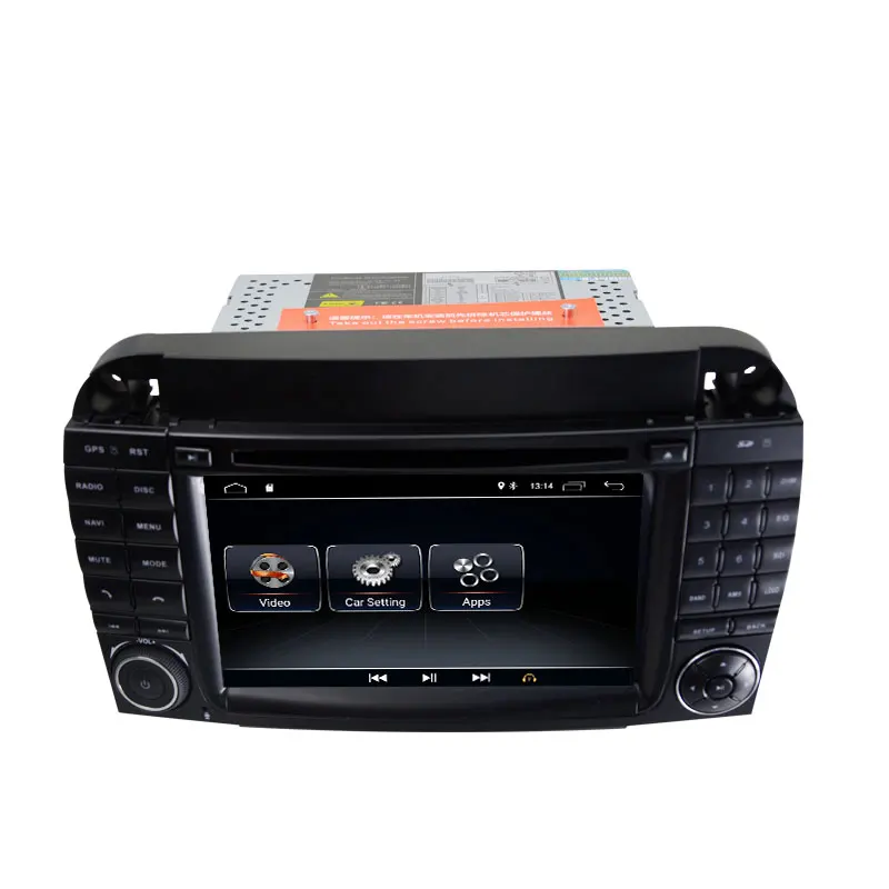Android 9 0 Авторадио Встроенный GPS навигатор совместимый с Mercedes Benz S Class W220 S280 S320 S350 S500