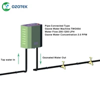 ozotek vegetable washing machine ozone 5000mg 1 0 3 0 ppm two004 220v110v for water treatment free shipping