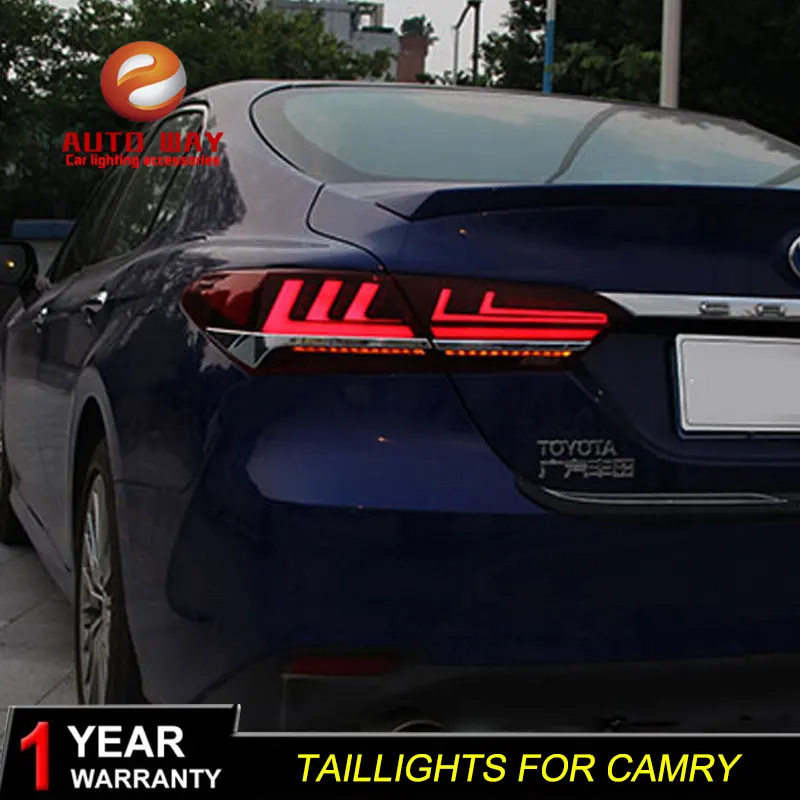 Автомобильный Стайлинг чехол для Toyota camry 2017 2018 задние фонари светодиодные задний