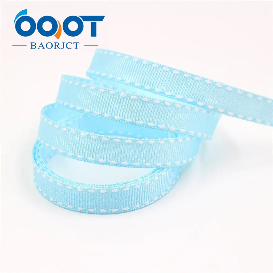 I-19807-1827 OOOT BAORJCT, 10 мм 20 ярдов, I-19807-1813, твердые цветные ленты тепловой передачи печатных grosgrain, DIY Одежда материалы ручной работы - Color: I-19807-1827