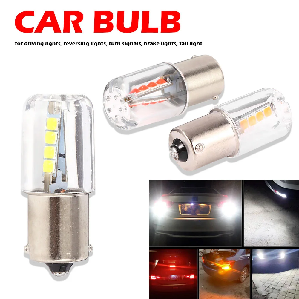 

Светодиодный автомобильная лампа 1156 BA15S 3030 SMD, сигнал поворота, стоп-сигнал, фонарь заднего светильник, 12-24 В, автомобильная лампа, автомобиль...