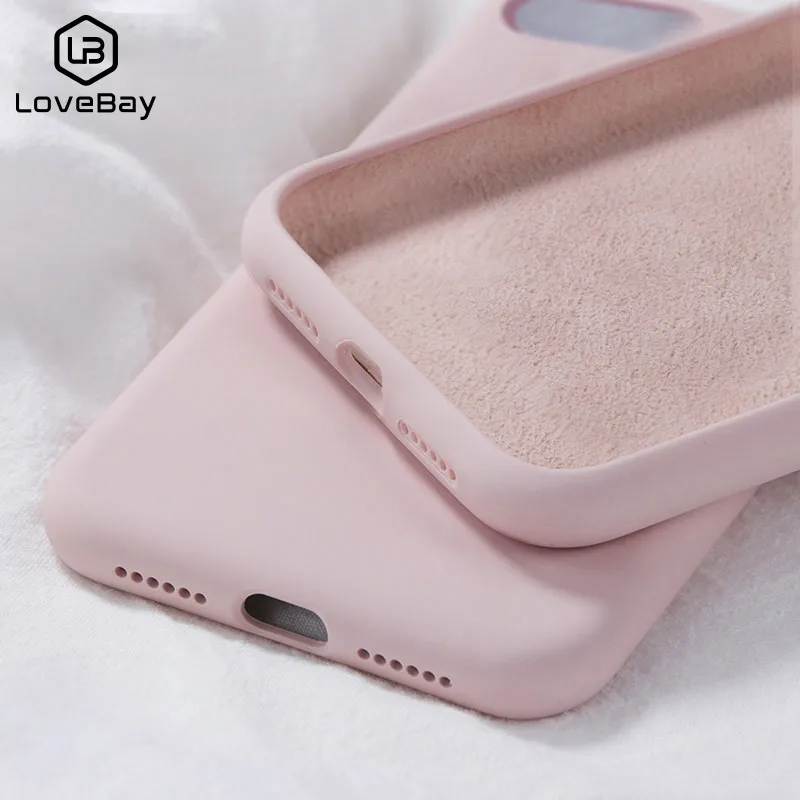 Мягкая накладка из жидкого силикона чехол для телефона для samsung Galaxy A30 A50 A70 M10 M20 плотная Карамельный цвет для Note8 Note9 S8 S9 S10 плюс S10 Lite