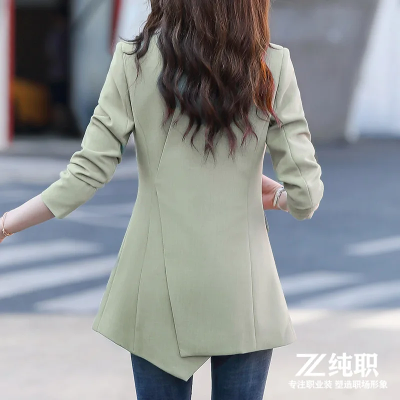 Женский блейзер с длинными рукавами свободный розовый большого размера двумя