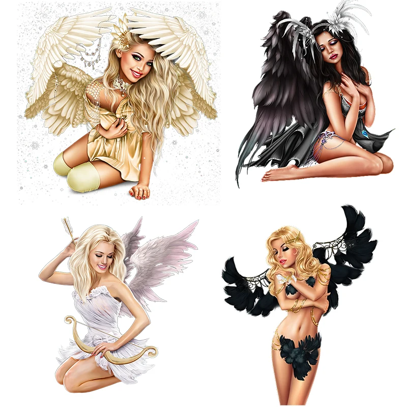 

Three Ratels CA113 Элегантная классическая красивая наклейка на стену с ангелом