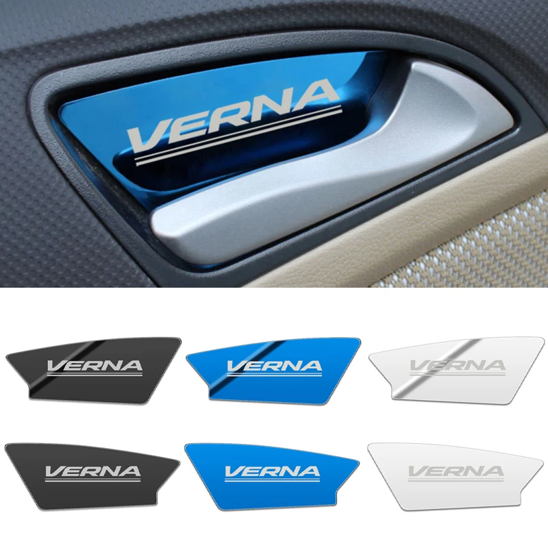 Автомобильные наклейки на внутреннюю дверную ручку крышку чаши отделка