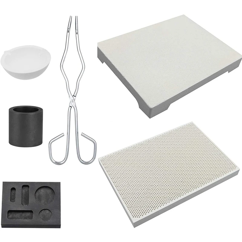 

6Pcs Graphite Cross Set, Insert Mold Set Graphite Torch Casting Set, Suitable for Metal,Inner Melting Set Tool Mold Set