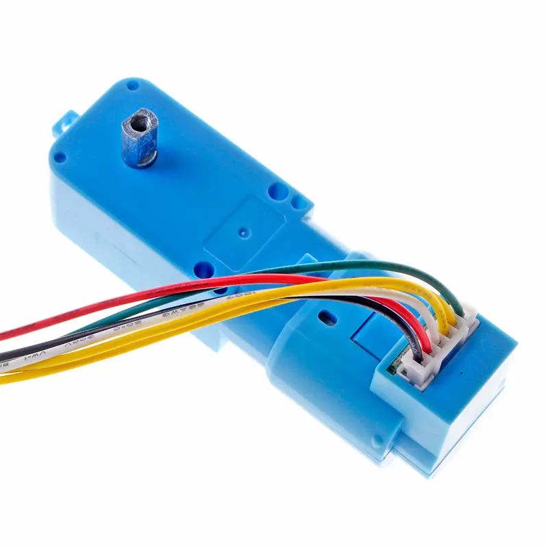 Новый ТТ мотор с Холлом энкодер для Arduino Raspberry Pi 3 6 в двойной вал редуктор коробка DC